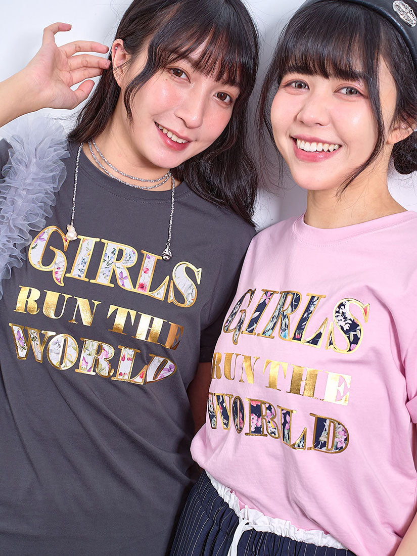 'Girls Run The World' Tee (3 Colours)