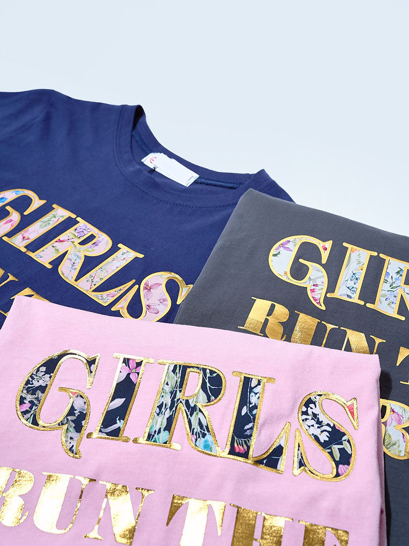 'Girls Run The World' Tee (3 Colours)