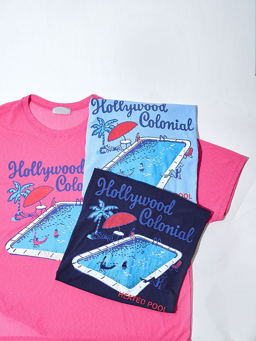 Poolside Printed Oversize Tee (3 Colours)