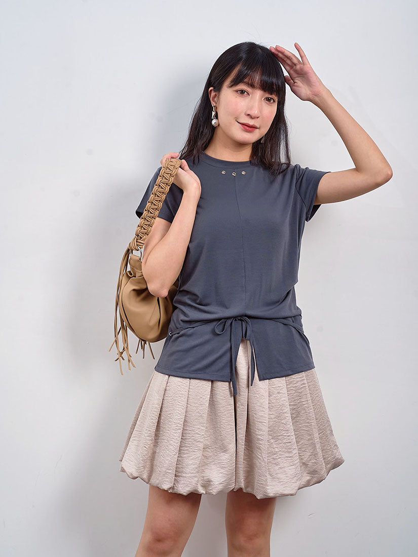 Pleated Bubble Skirt (2 Colours)