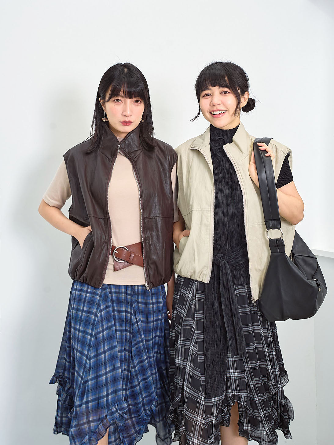 Leather Bomber Vest (2 Colours)