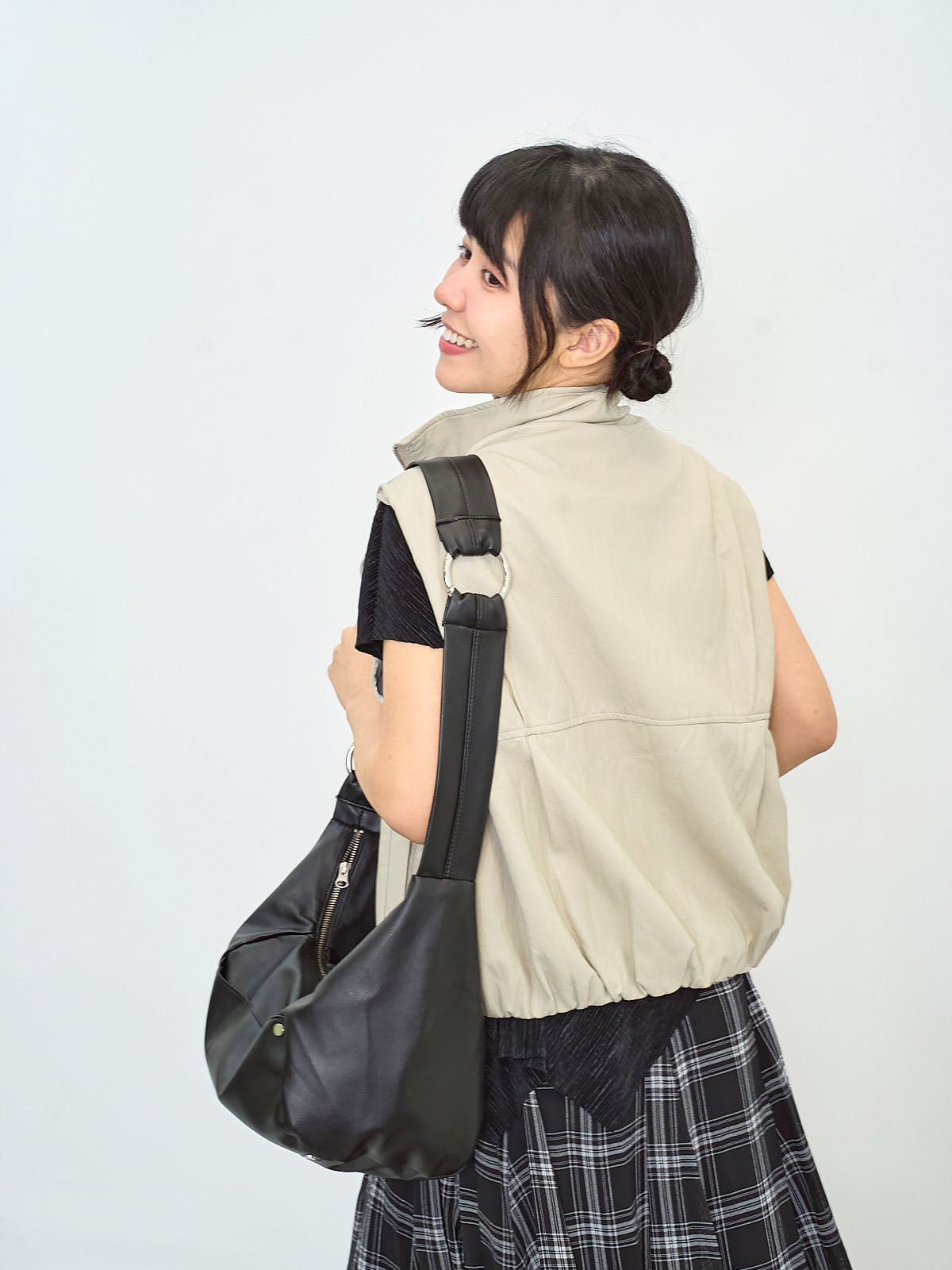 Leather Bomber Vest (2 Colours)