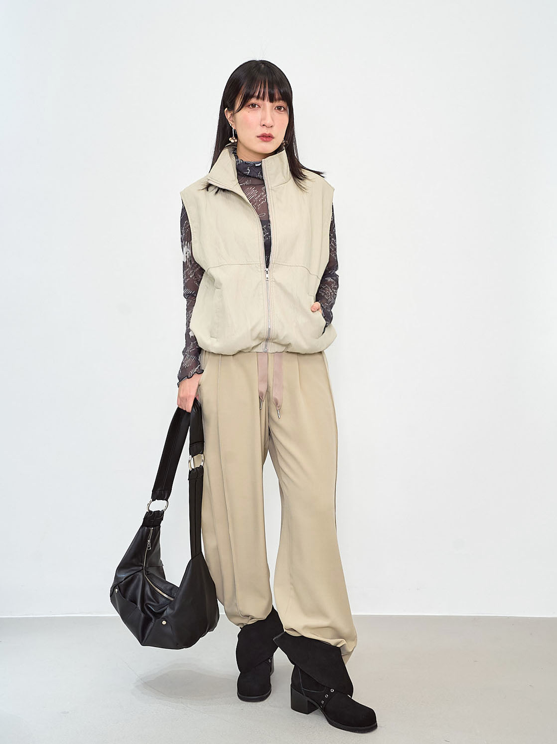 Leather Bomber Vest (2 Colours)