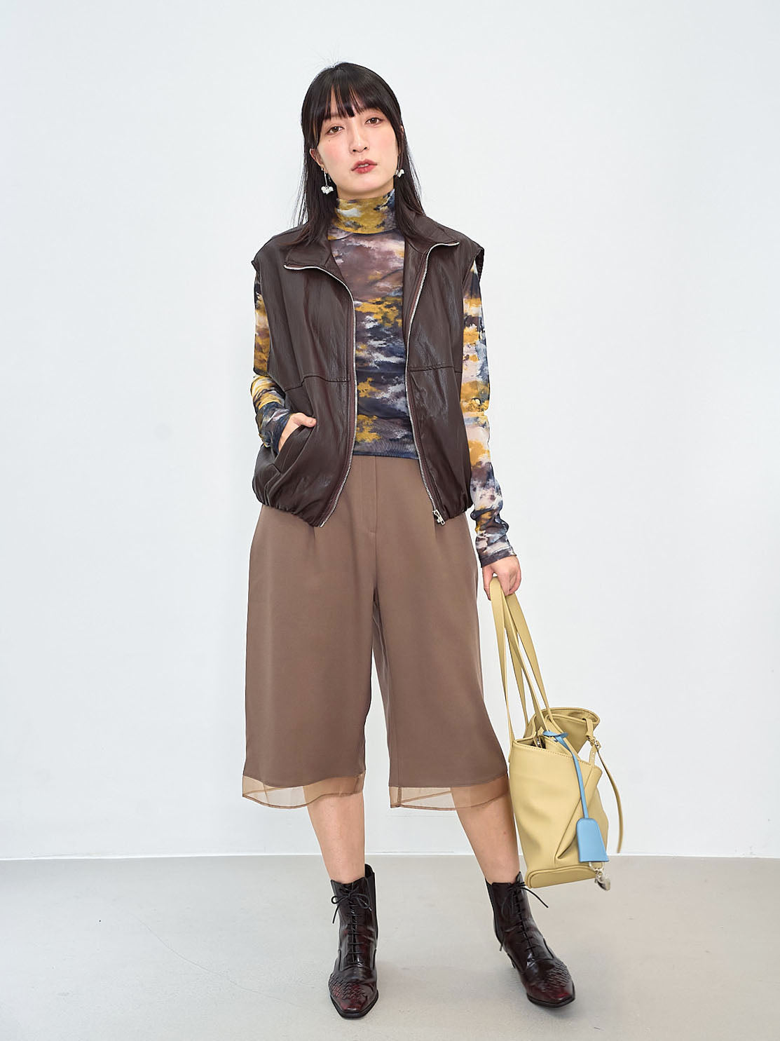Leather Bomber Vest (2 Colours)