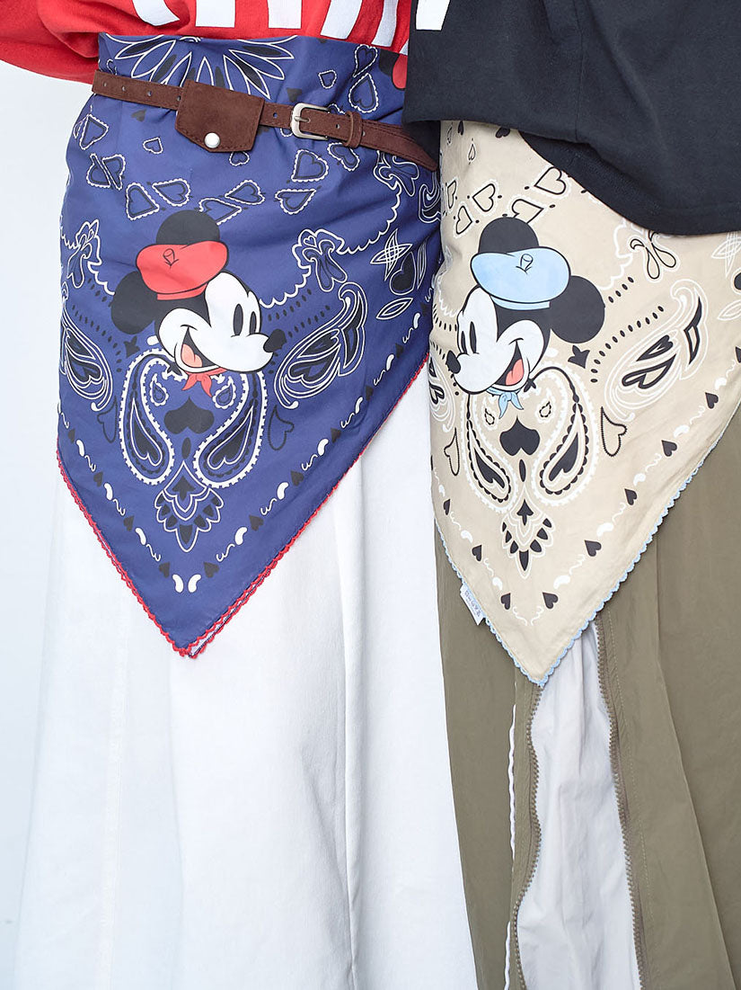 Mickey Mouse Printed Scarf (2 Colours)