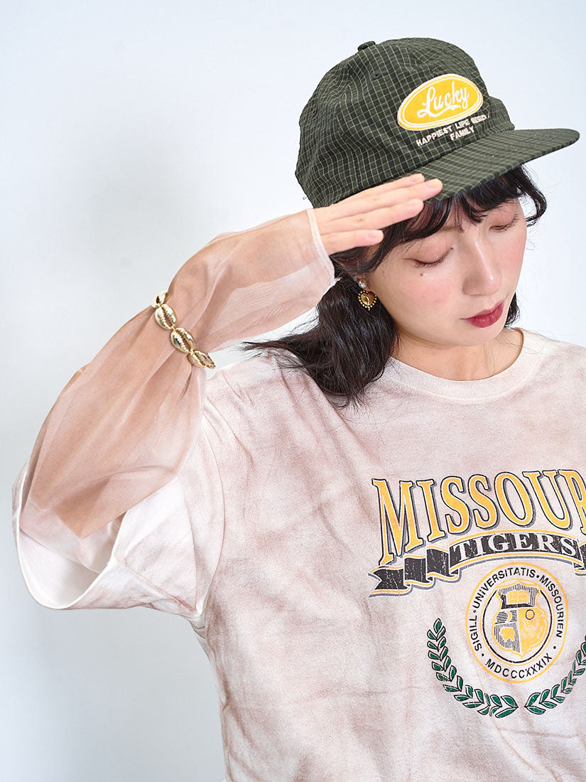 'Lucky' Checkered Cap (3 Colours)