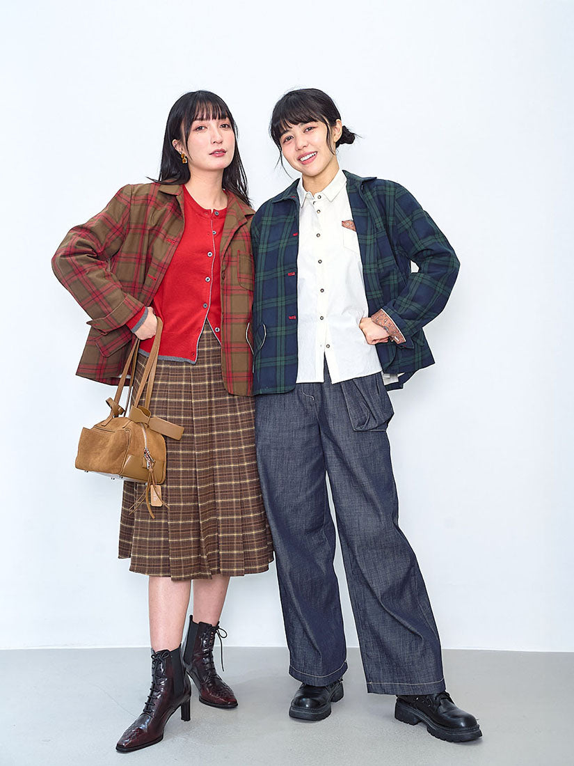 Plaid Jacket (2 Colours)