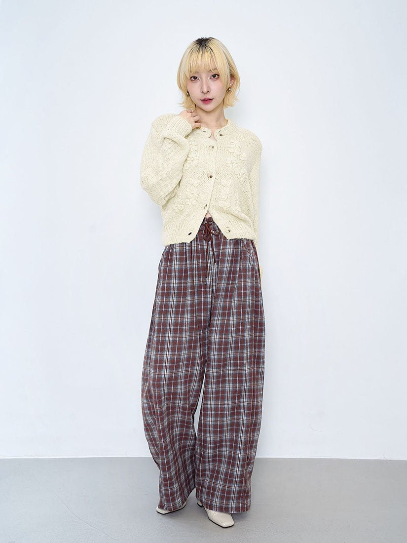 Floral Embroidered Airy Cardigan (3 Colours)