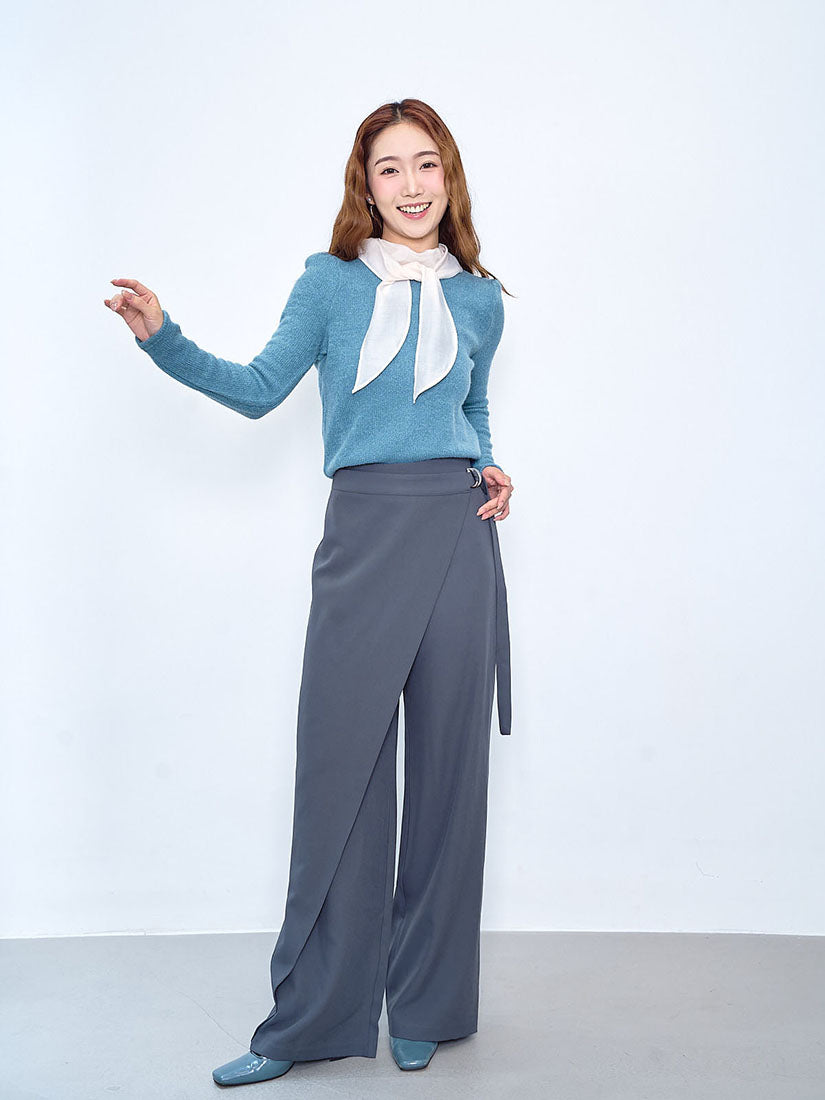 Wrap Wide Leg Pants (2 Colours)