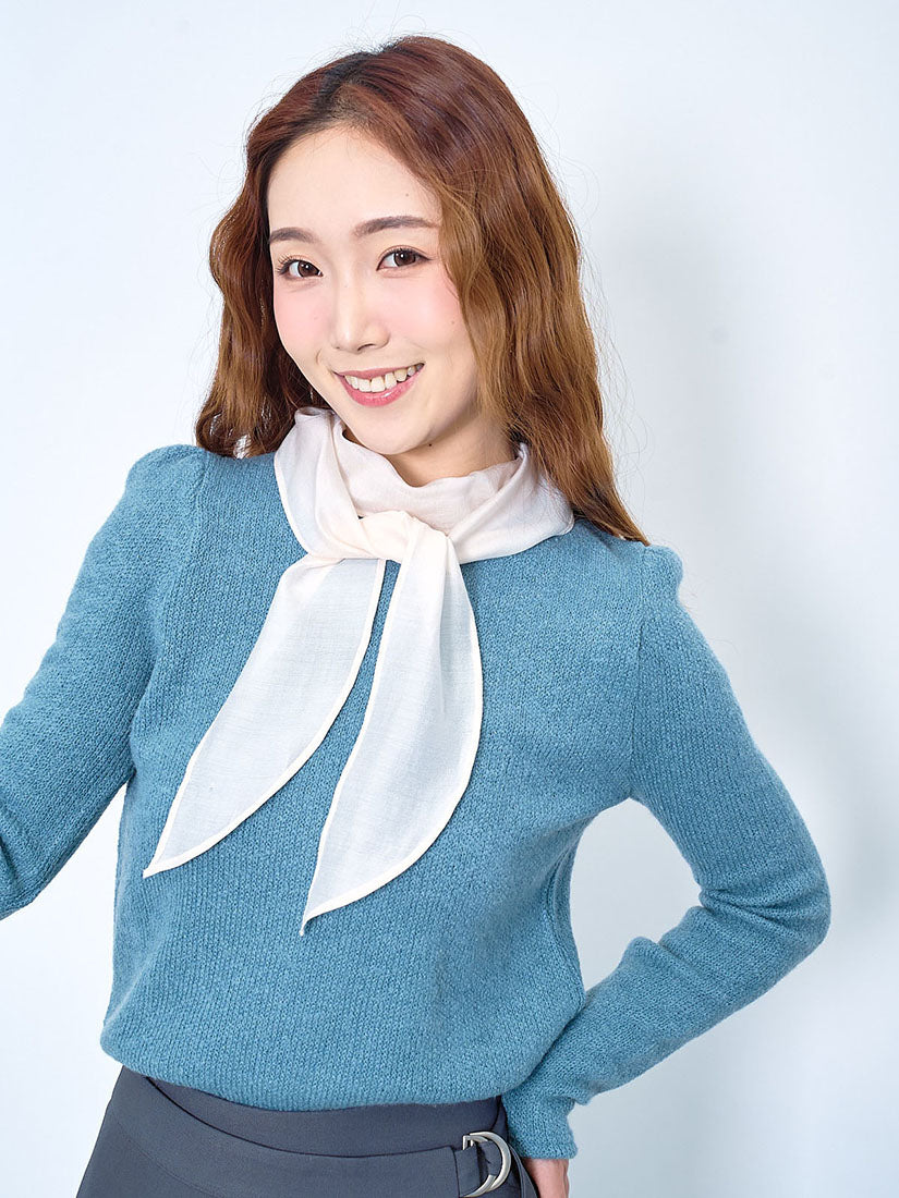 Ganza Tie Neck Knit Top (2 Colours)