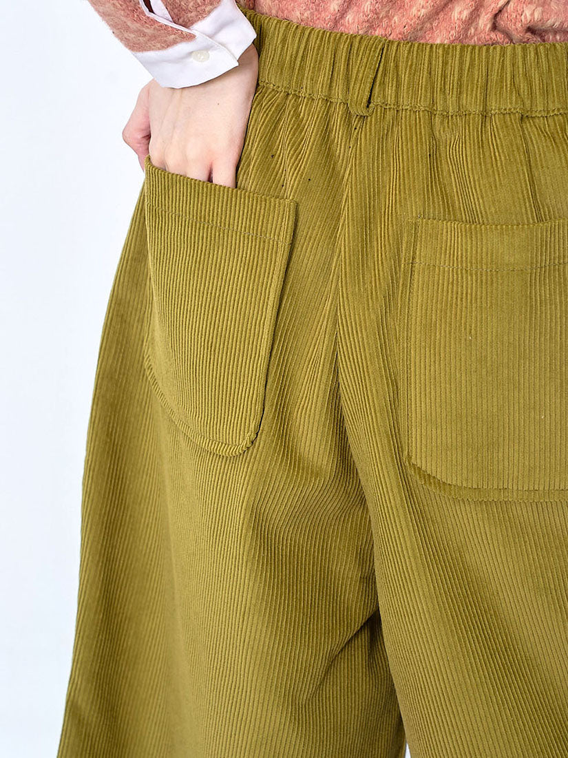 Corduroy Bermuda Shorts