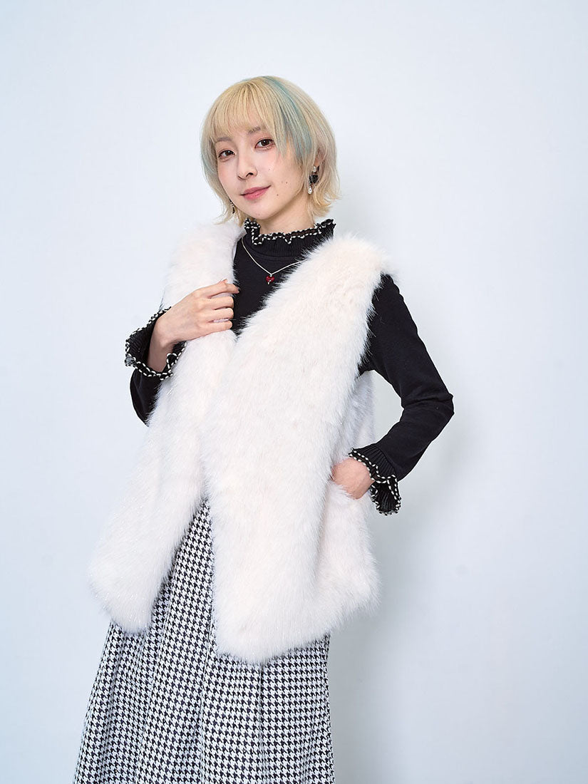 Chubby Faux Fur Vest (4 Colours)