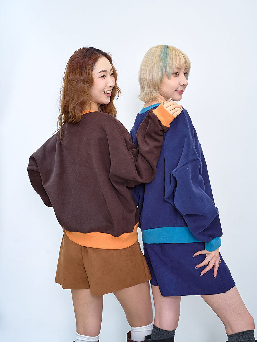 Layered Wrap Suede Shorts (3 Colours)