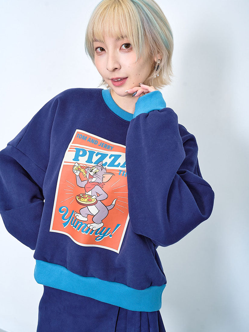 Tom and Jerry Printed Sweatshirt (2 Colours)