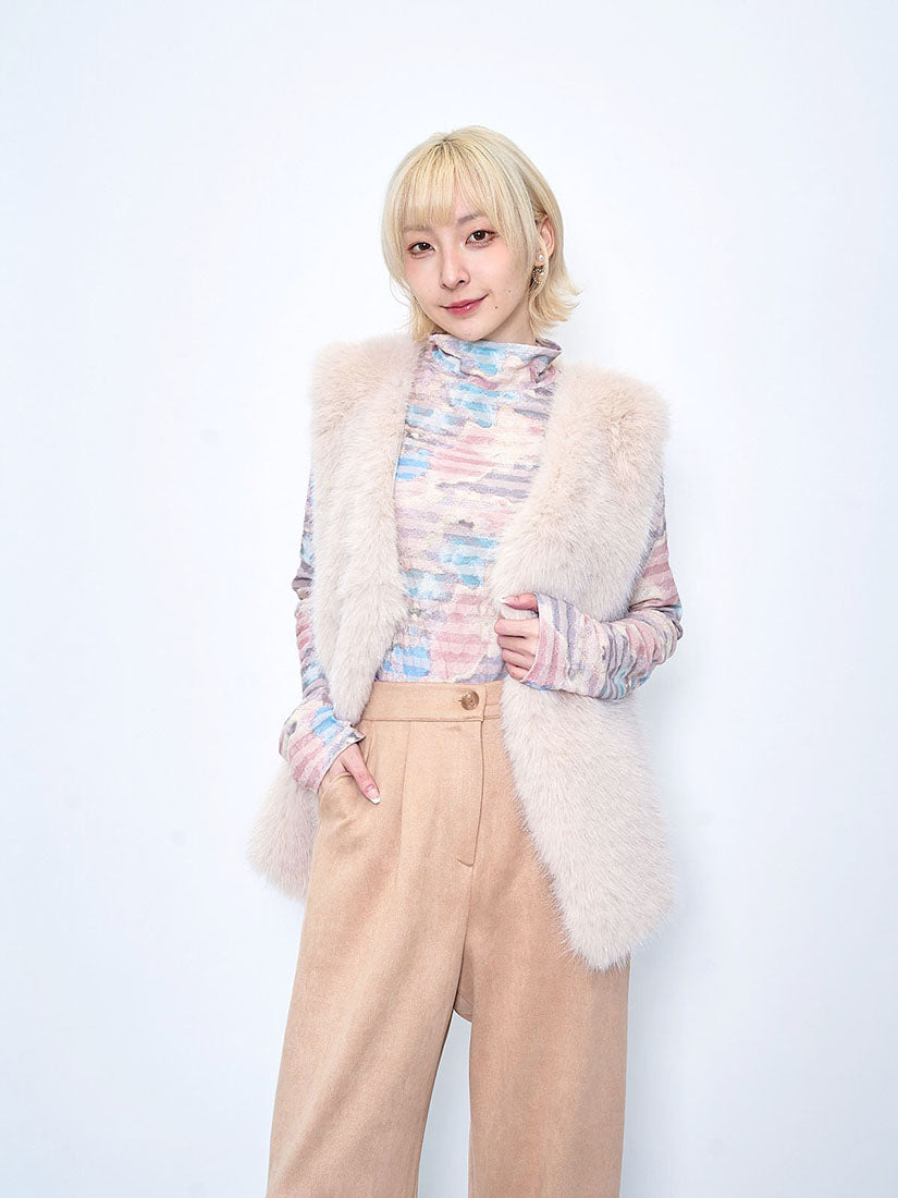 Chubby Faux Fur Vest (4 Colours)