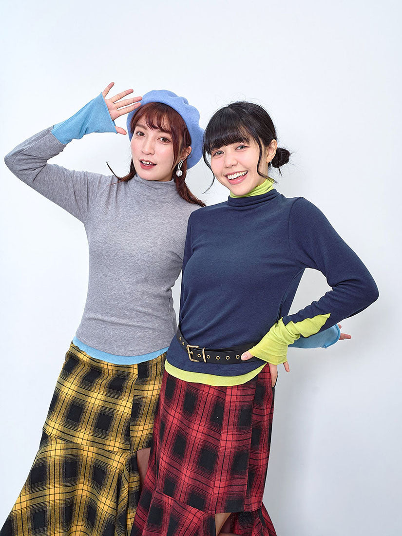 Two Tone Double Top (3 Colours)