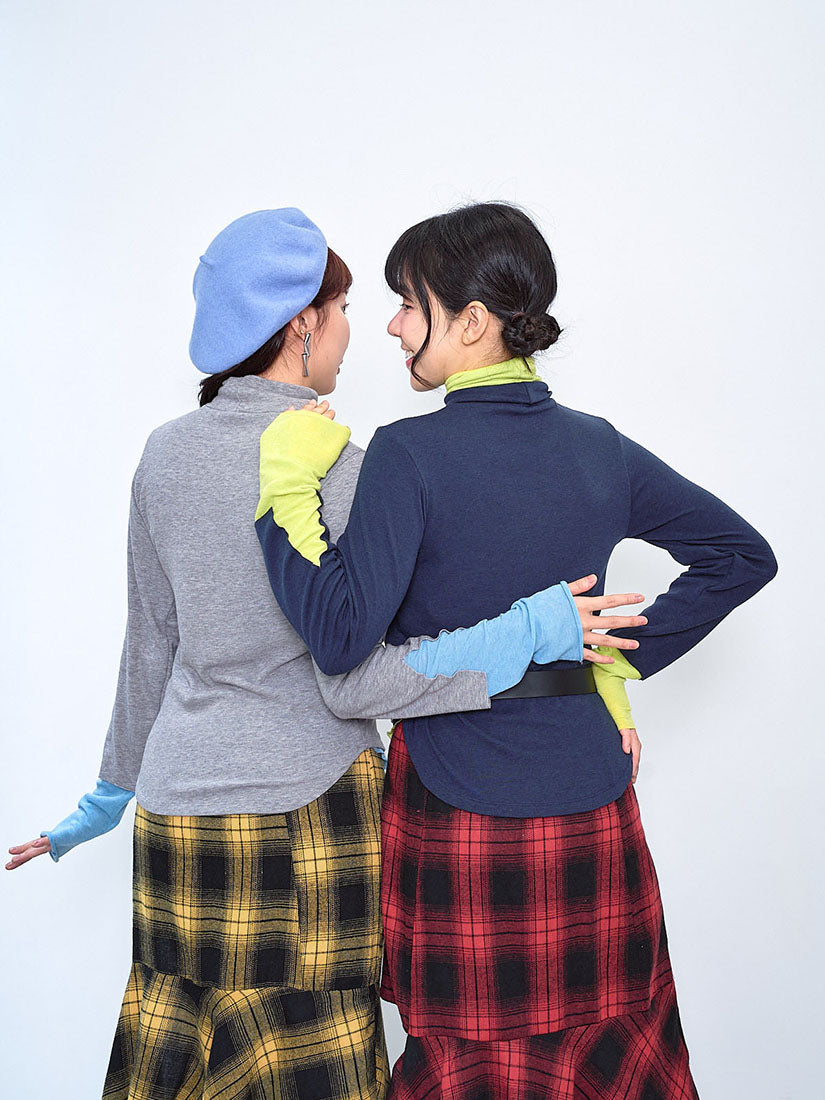 Two Tone Double Top (3 Colours)