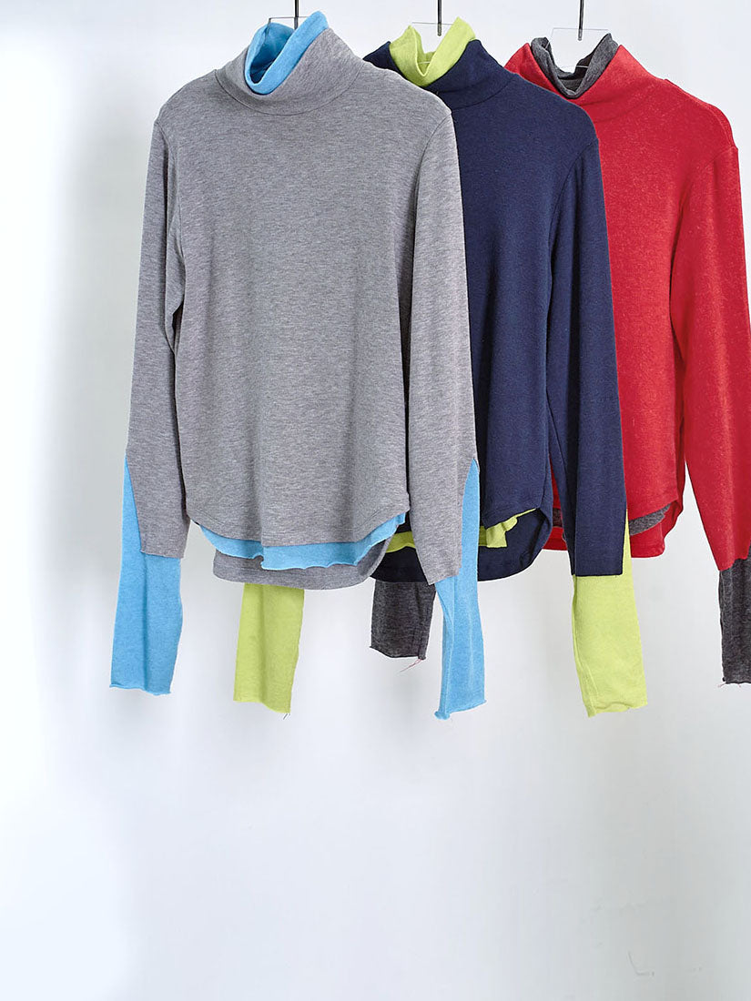 Two Tone Double Top (3 Colours)