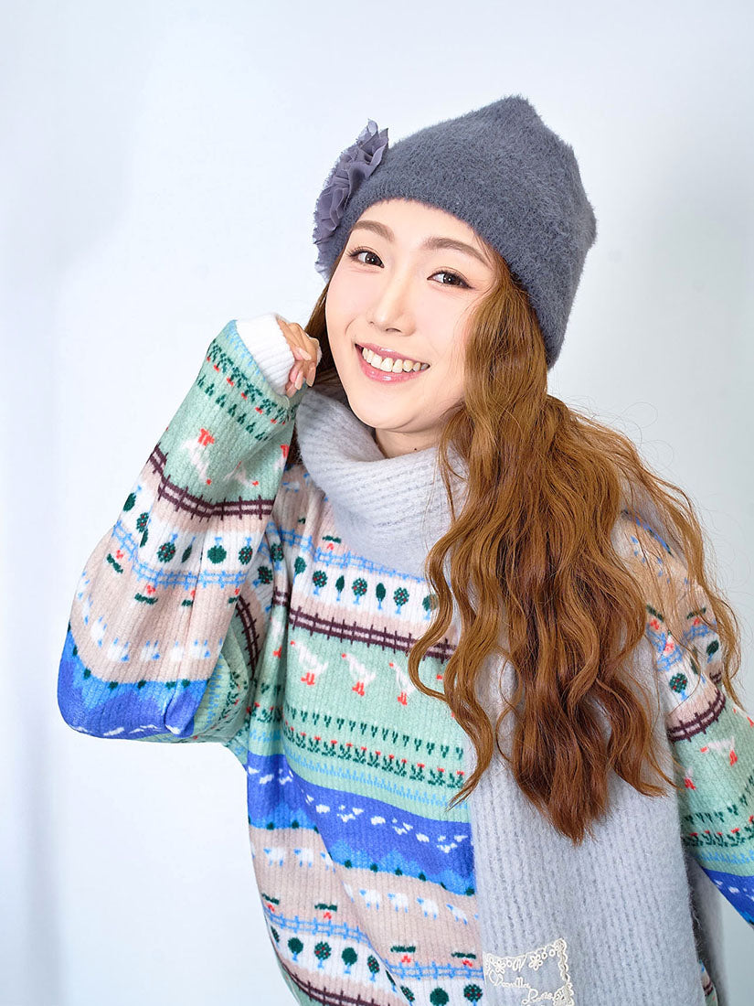 Orchard Pattern Sweatshirt