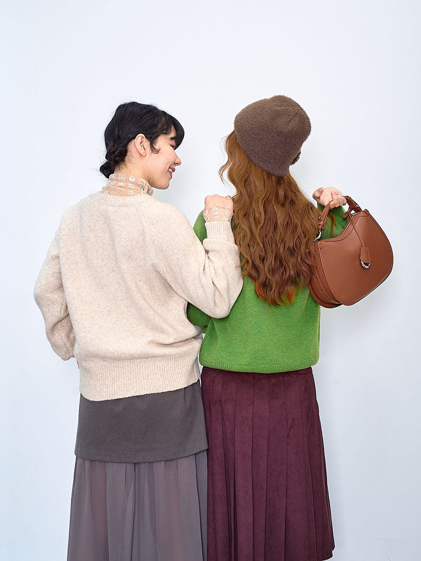 Flower Applique Sweater (2 Colours)