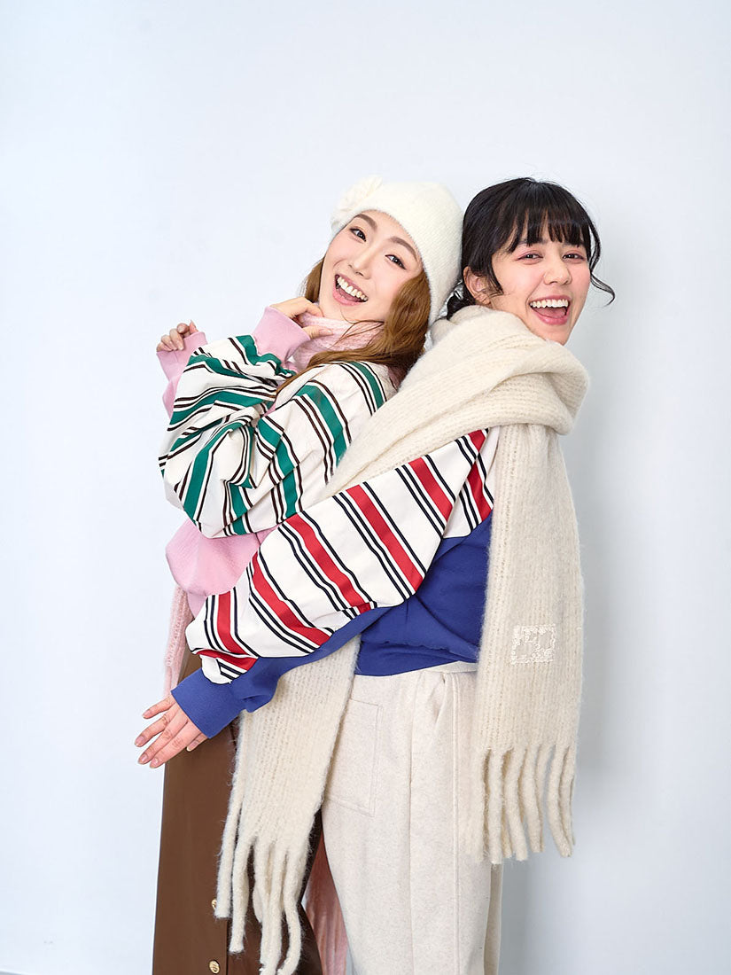 Striped Sleeve Sweatshirt (2 Colours)