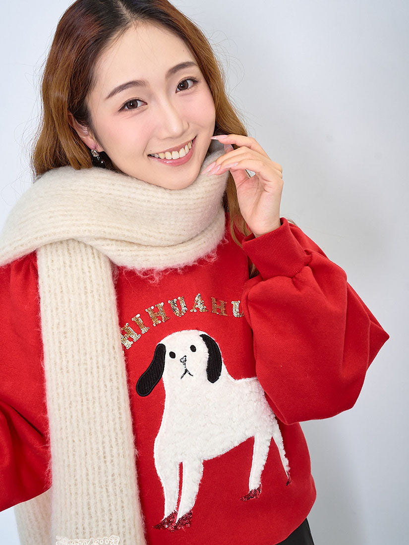 A Furry Puppy Sweatshirt (2 Colours)