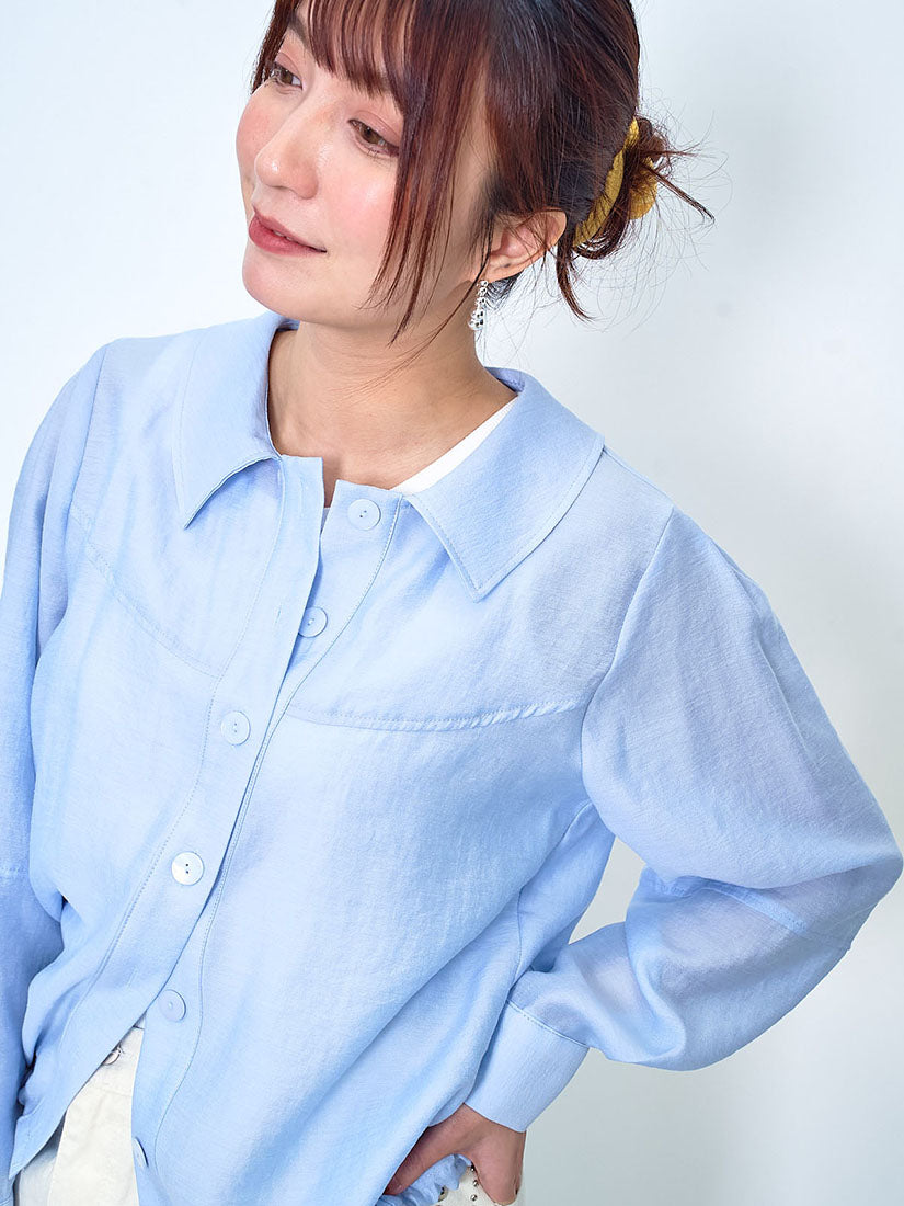 Drawstring Waist Blouse (2 Colours)