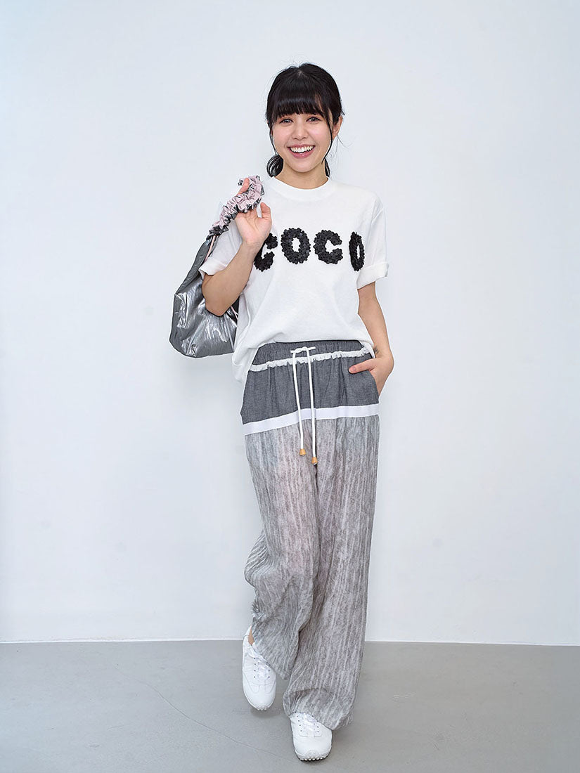 Floral Applique Coco Tee (2 Colours)