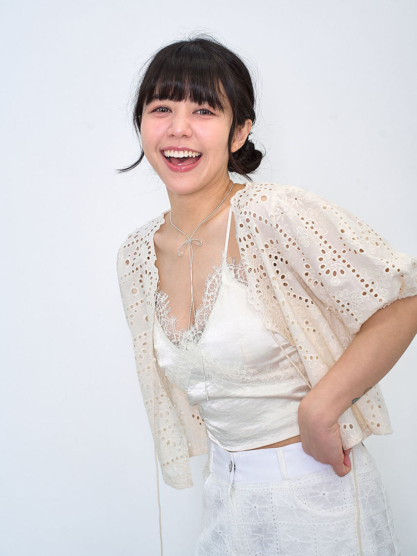 Floral Perforated Jacket (2 Colours)