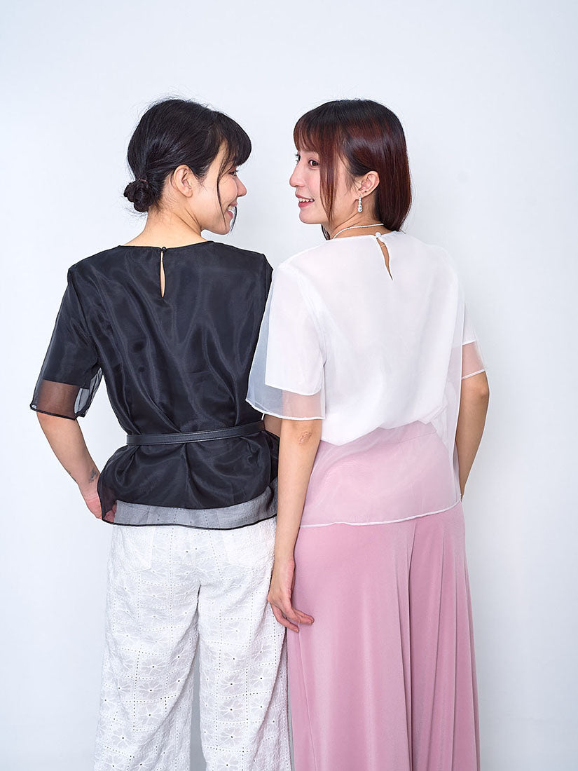 Organza Layered Top (2 Colours)