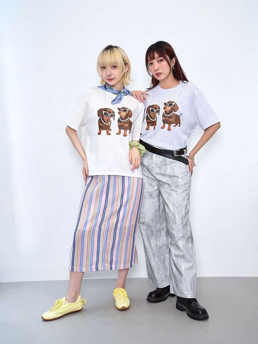 Dogs In High Society Tee (2 Colours)