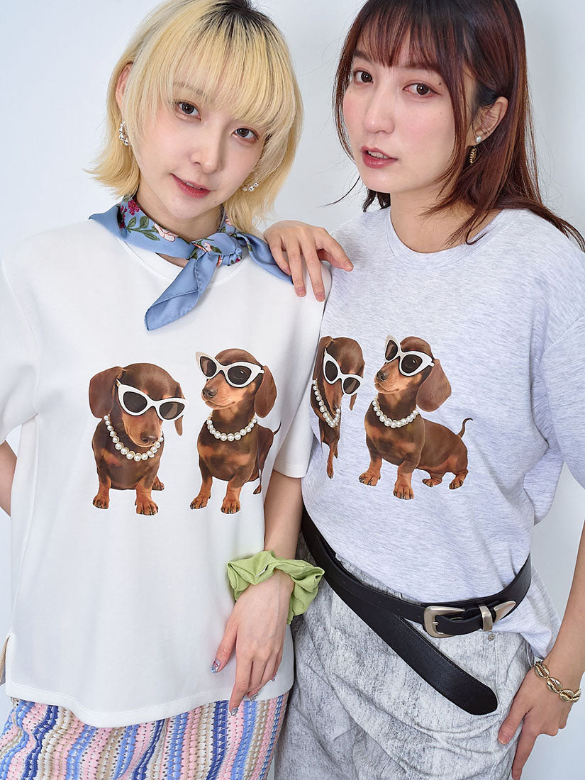 Dogs In High Society Tee (2 Colours)