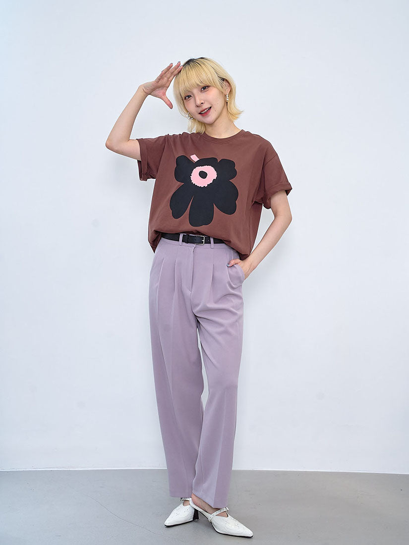 Unikko Flower Print Tee (2 Colours)