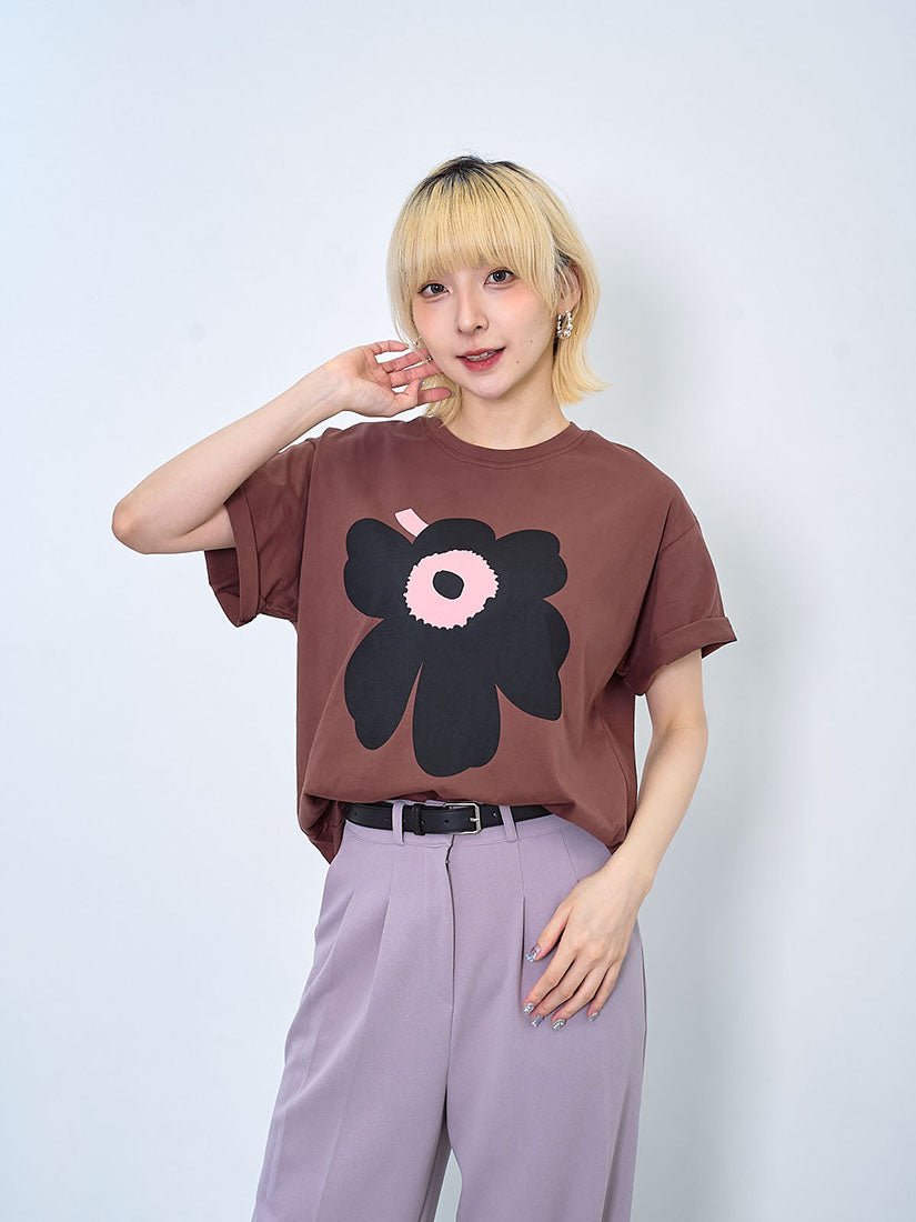Unikko Flower Print Tee (2 Colours)