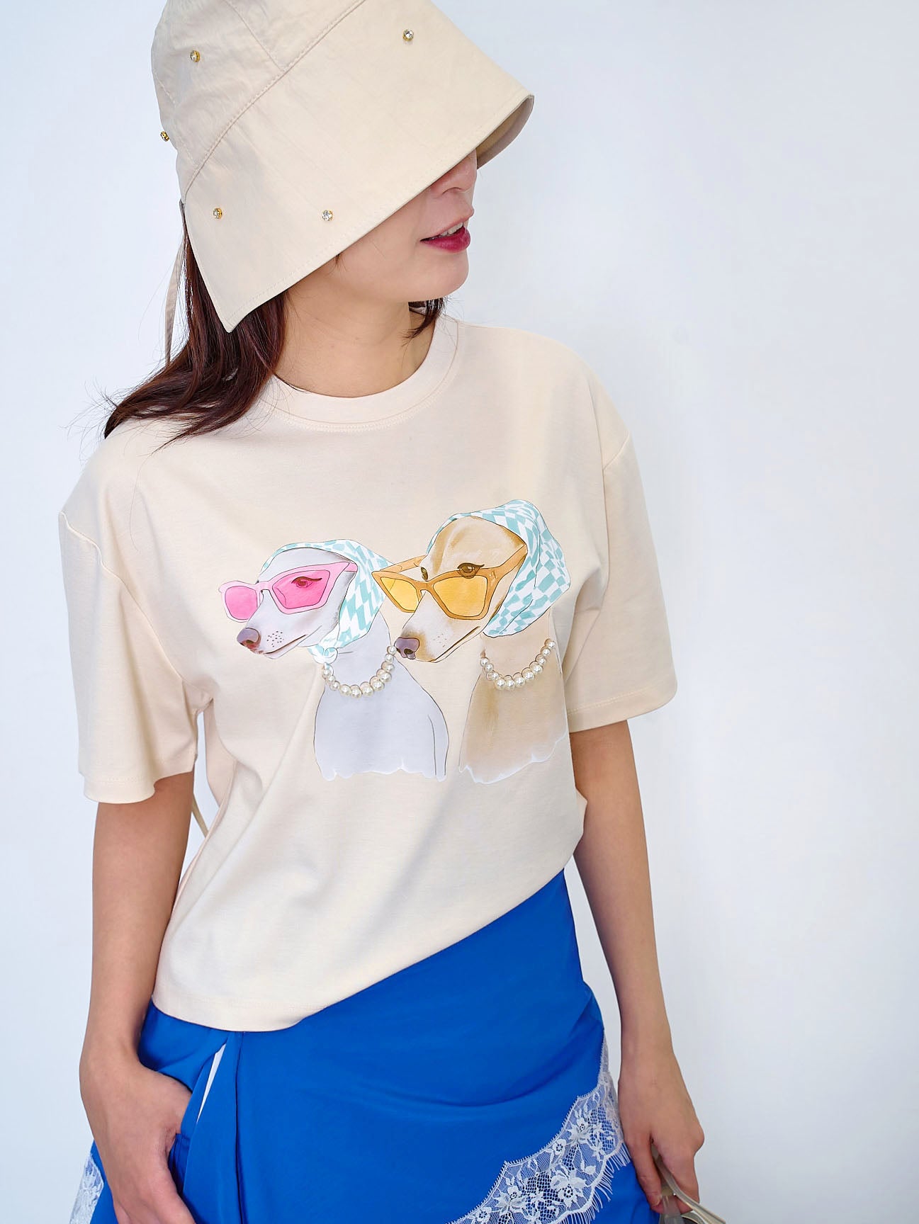 Fashion Dog Printed Tee (2 Colours)