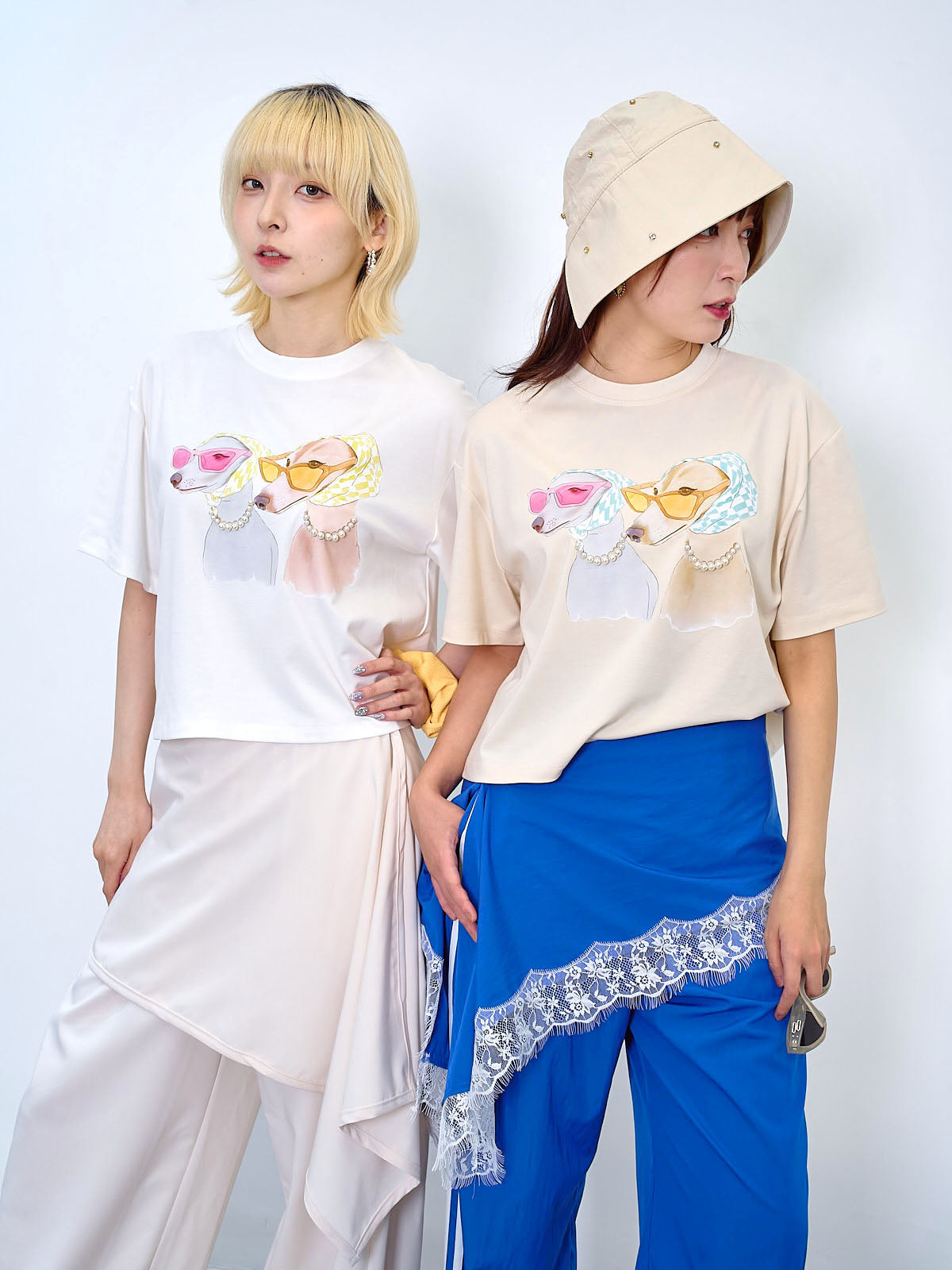 Fashion Dog Printed Tee (2 Colours)