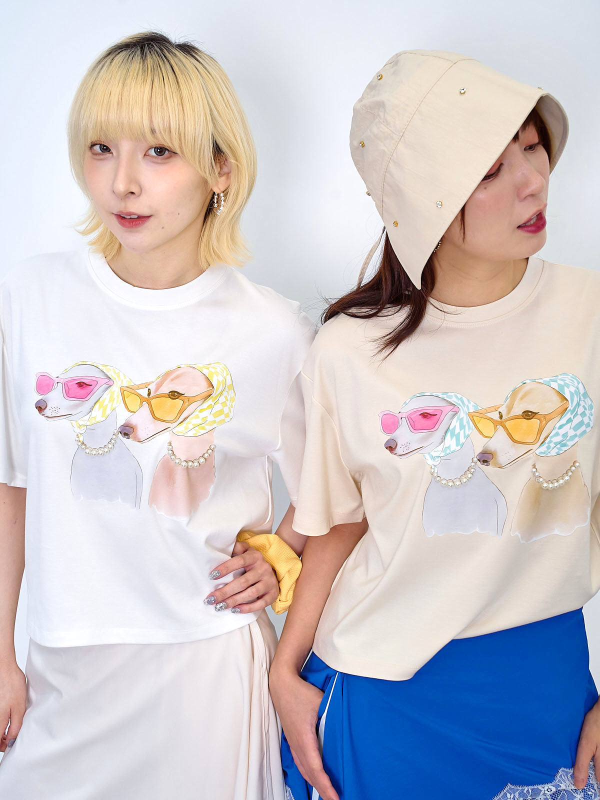 Fashion Dog Printed Tee (2 Colours)