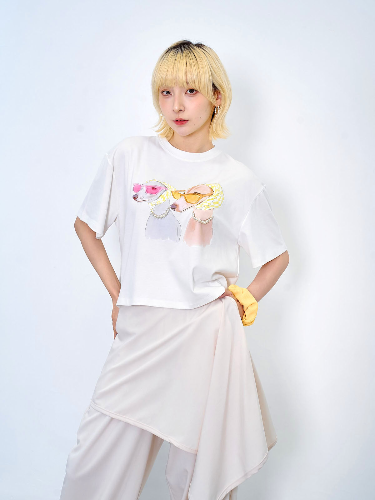 Fashion Dog Printed Tee (2 Colours)