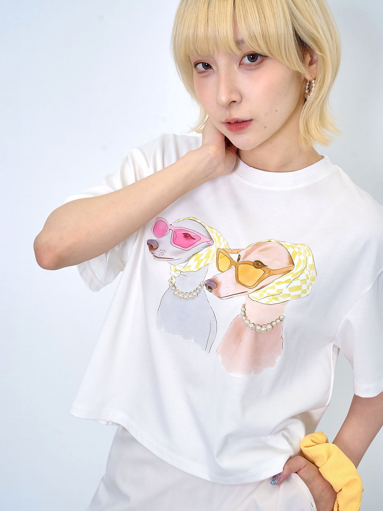 Fashion Dog Printed Tee (2 Colours)