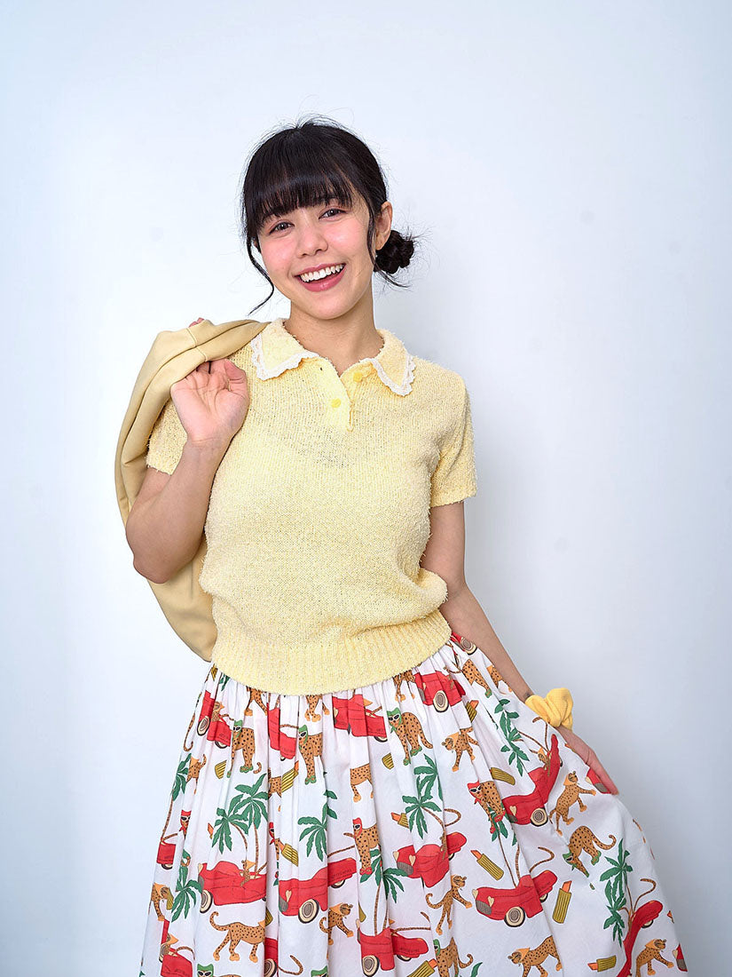 Coolly Fluffy Polo Sweater (2 Colours)