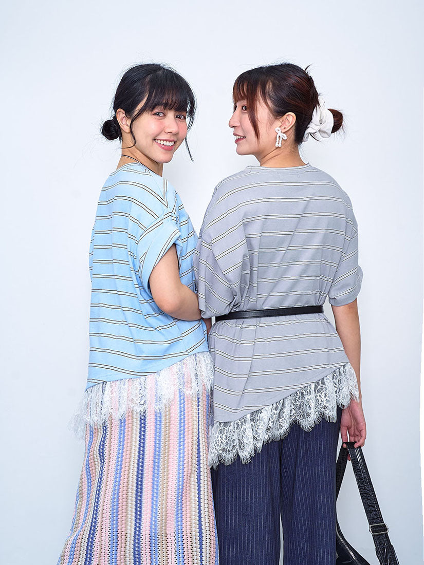 Steamboat Willie Mickey Striped Tee (2 Colours)