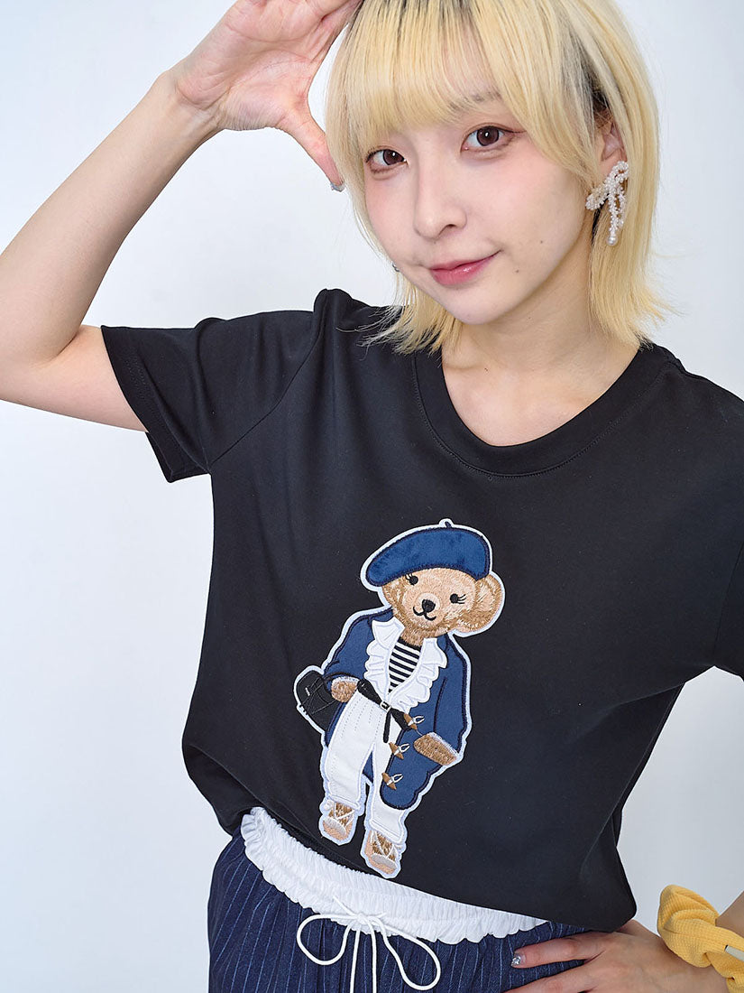 Gentleman Teddy Bear Tee (2 Colours)