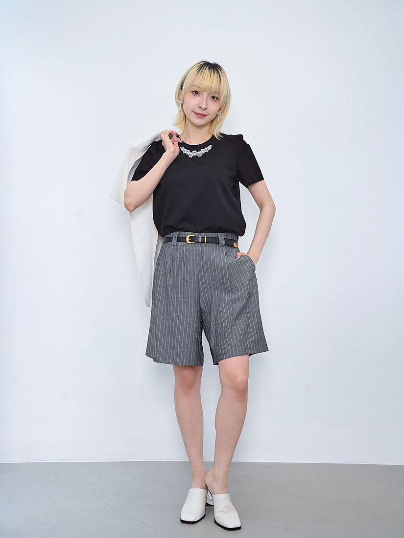 Pearl Necklace Tee (2 Colours)