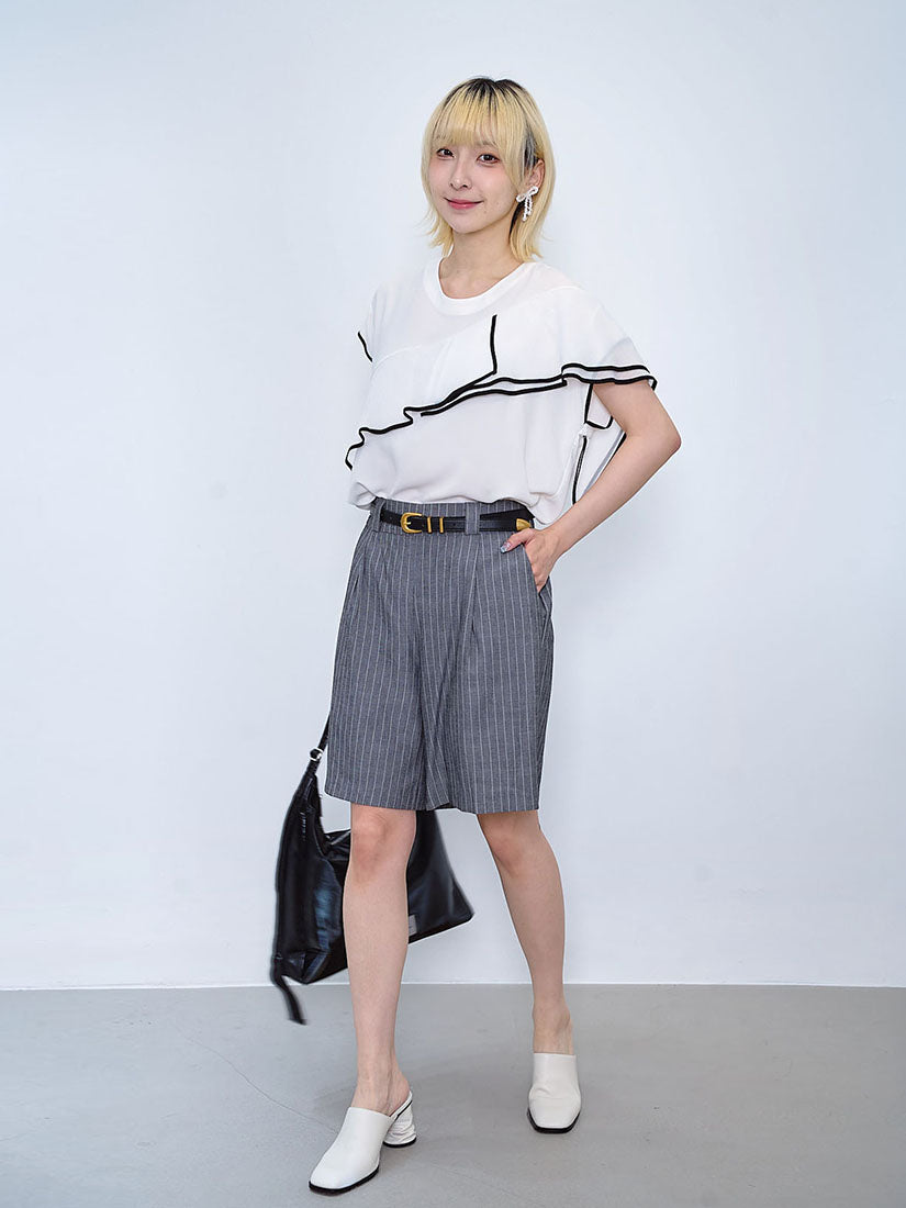 Striped Suit Shorts (2 Colours)