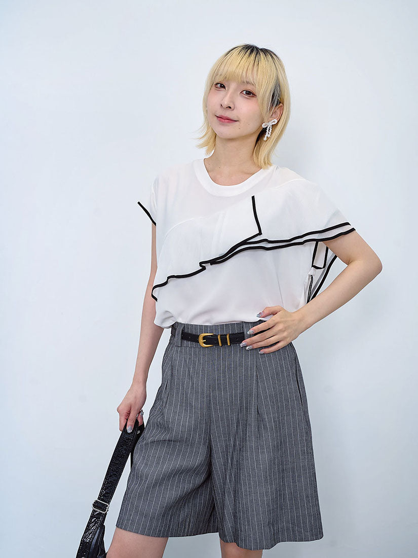 Striped Suit Shorts (2 Colours)