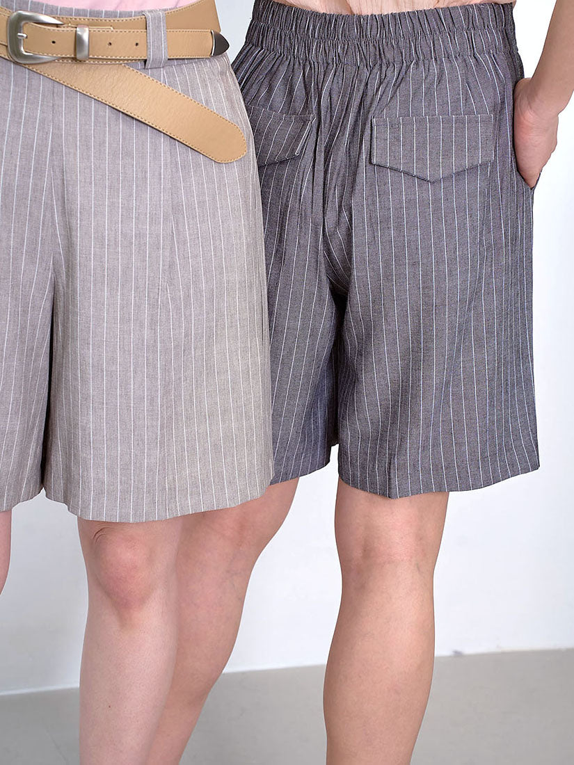 Striped Suit Shorts (2 Colours)