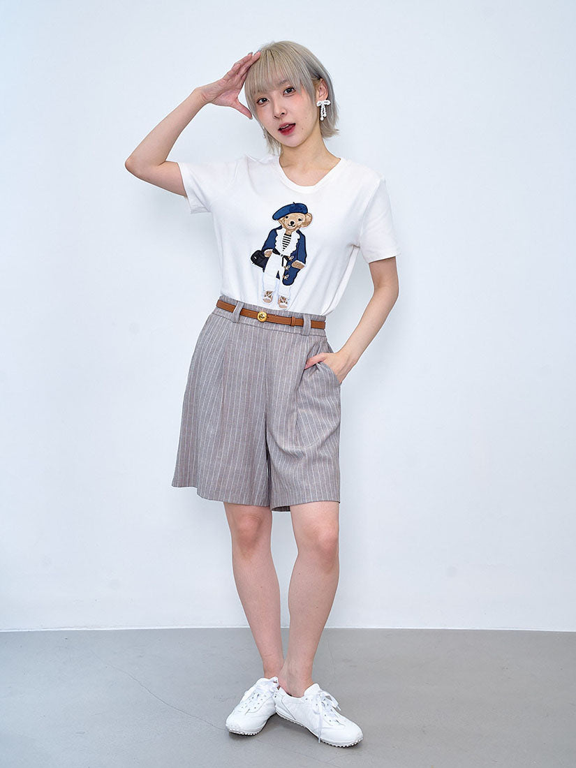 Gentleman Teddy Bear Tee (2 Colours)