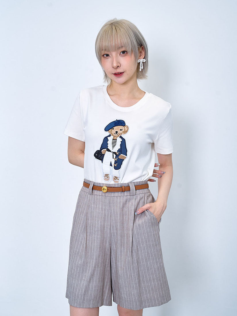 Gentleman Teddy Bear Tee (2 Colours)