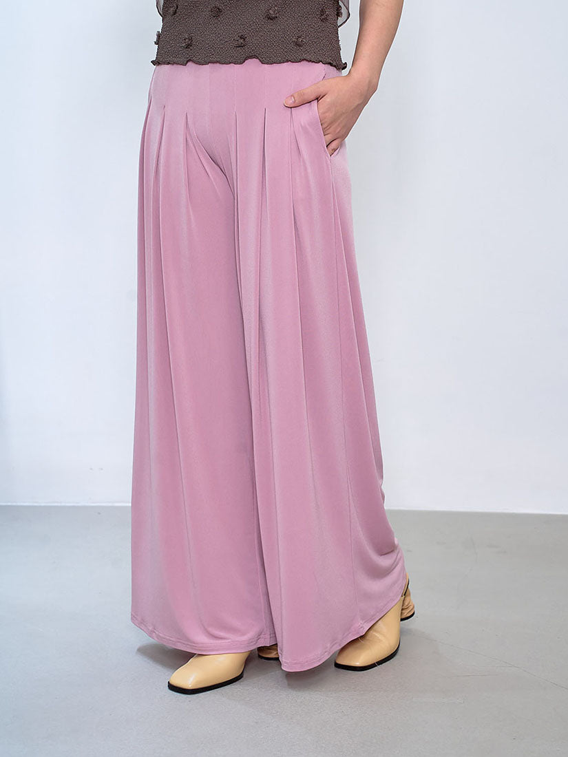 Stretchy Pleated Supersoft Pants (4 Colours)