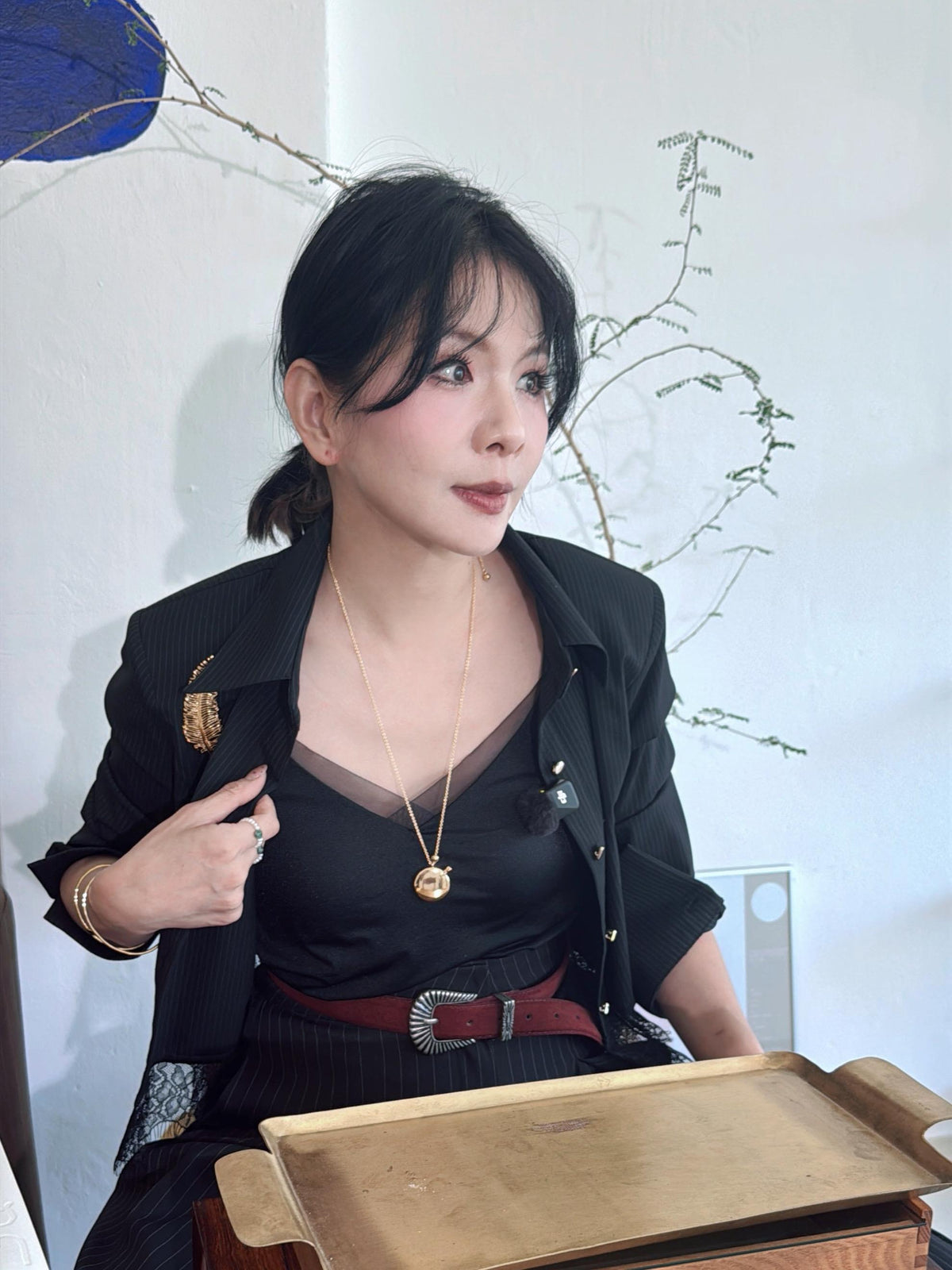 Gold Pendant Long Necklace (2 Styles)